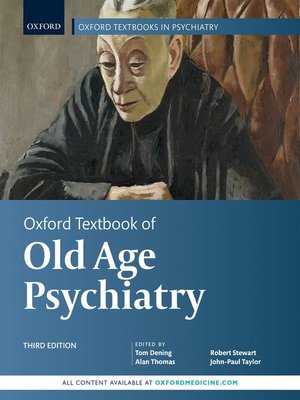 cover image of Oxford Textbook of Old Age Psychiatry
